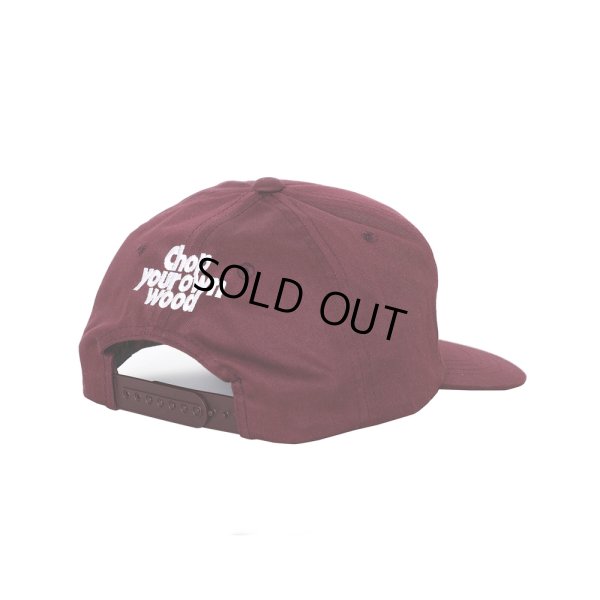 画像2: PORKCHOP/CYOW COTTON CAP（MAROON）［コットンキャップ-25春夏］