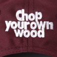 画像4: PORKCHOP/CYOW COTTON CAP（MAROON）［コットンキャップ-25春夏］