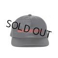 COOTIE PRODUCTIONS/Damp Coated Satin 5 Panel Cap（Black/Red）［5パネルキャップ-25春夏］