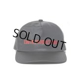 COOTIE PRODUCTIONS/Damp Coated Satin 5 Panel Cap（Black/Red）［5パネルキャップ-25春夏］