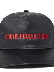 画像4: COOTIE PRODUCTIONS/Damp Coated Satin 5 Panel Cap（Black/Red）［5パネルキャップ-25春夏］ (4)