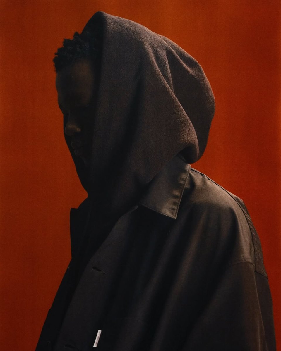 画像7: COOTIE PRODUCTIONS/Fleece Sweat Hoodie（Black）［フリースフーディー-25春夏］ (7)