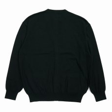 画像2: WACKO MARIA/COTTON KNIT CARDIGAN（BLACK）［コットンニットカーディガン-25春夏］ (2)