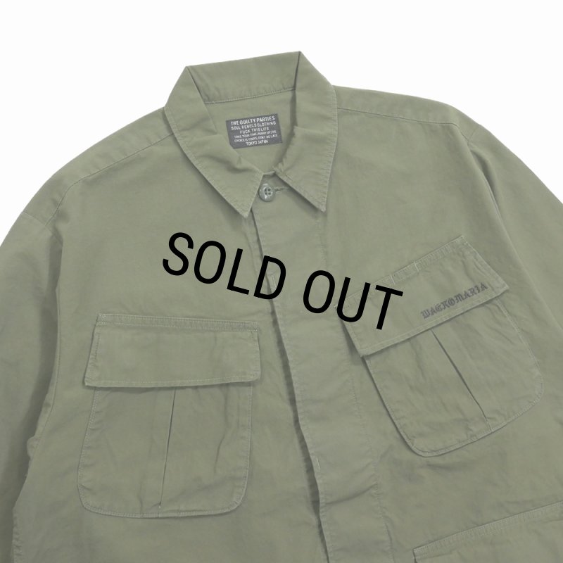 WACKO MARIA/FATIGUE JACKET（KHAKI）［ファティーグJKT-25春夏］ - JONAS
