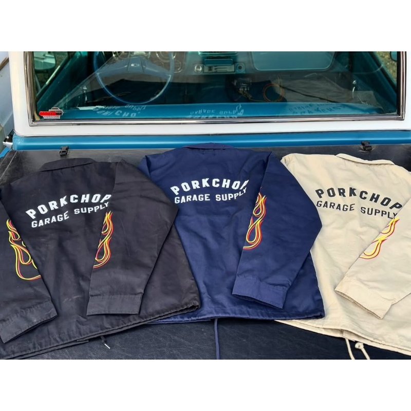 画像3: PORKCHOP/LOGO COACH JKT（NAVY）［ロゴコーチJKT-25春夏］