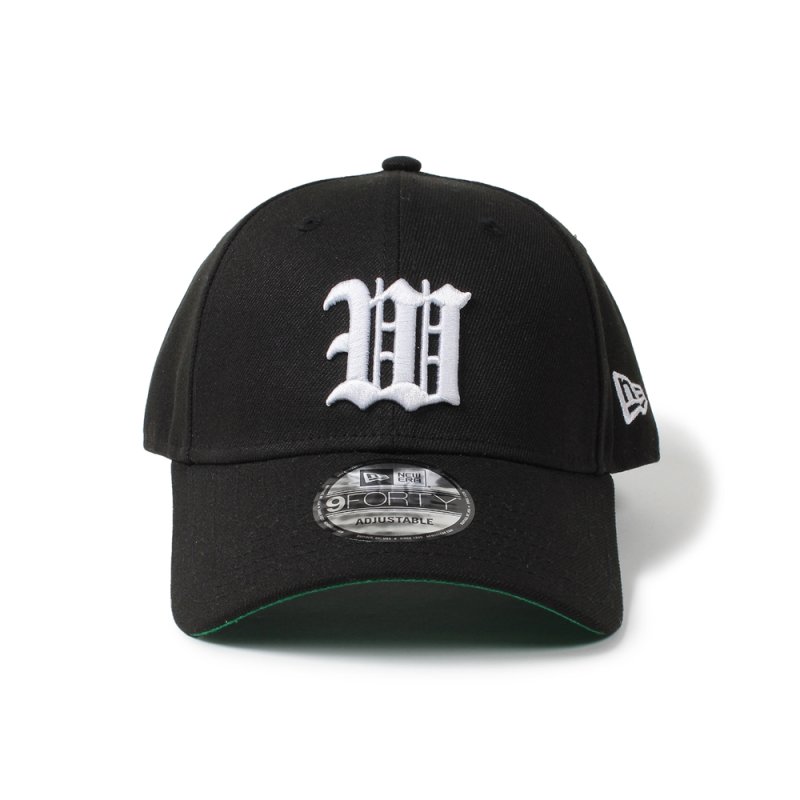 画像1: WACKO MARIA/NEW ERA / 9FORTY（BLACK）［キャップ-24秋冬］