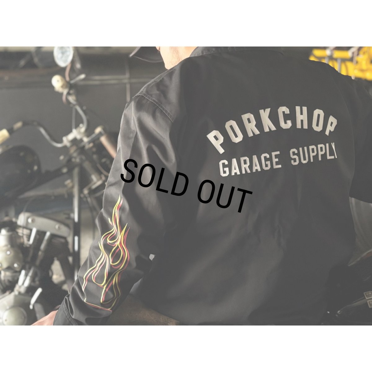 画像6: PORKCHOP/LOGO COACH JKT（BLACK）［ロゴコーチJKT-25春夏］ (6)