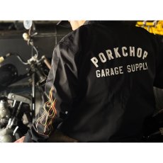 画像6: PORKCHOP/LOGO COACH JKT（BLACK）［ロゴコーチJKT-25春夏］ (6)