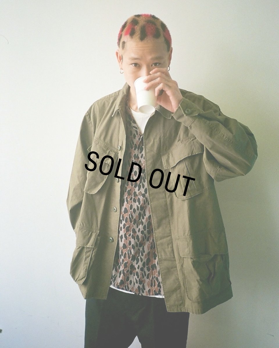 画像5: WACKO MARIA/FATIGUE JACKET（KHAKI）［ファティーグJKT-25春夏］ (5)
