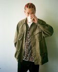 画像2: WACKO MARIA/LEOPARD HAWAIIAN SHIRT（GRAY）［レオパードハワイアンシャツ-25春夏］ (2)