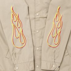 画像4: PORKCHOP/LOGO COACH JKT（BEIGE）［ロゴコーチJKT-25春夏］ (4)