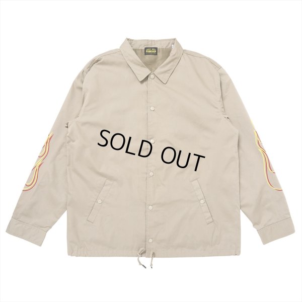 画像2: PORKCHOP/LOGO COACH JKT（BEIGE）［ロゴコーチJKT-25春夏］