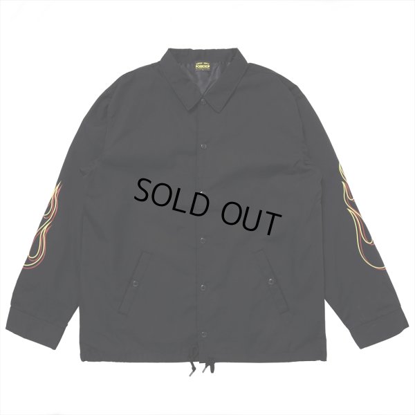 画像2: PORKCHOP/LOGO COACH JKT（BLACK）［ロゴコーチJKT-25春夏］