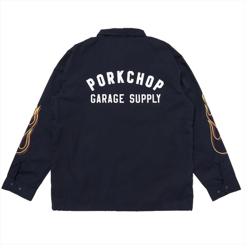 画像2: PORKCHOP/LOGO COACH JKT（NAVY）［ロゴコーチJKT-25春夏］