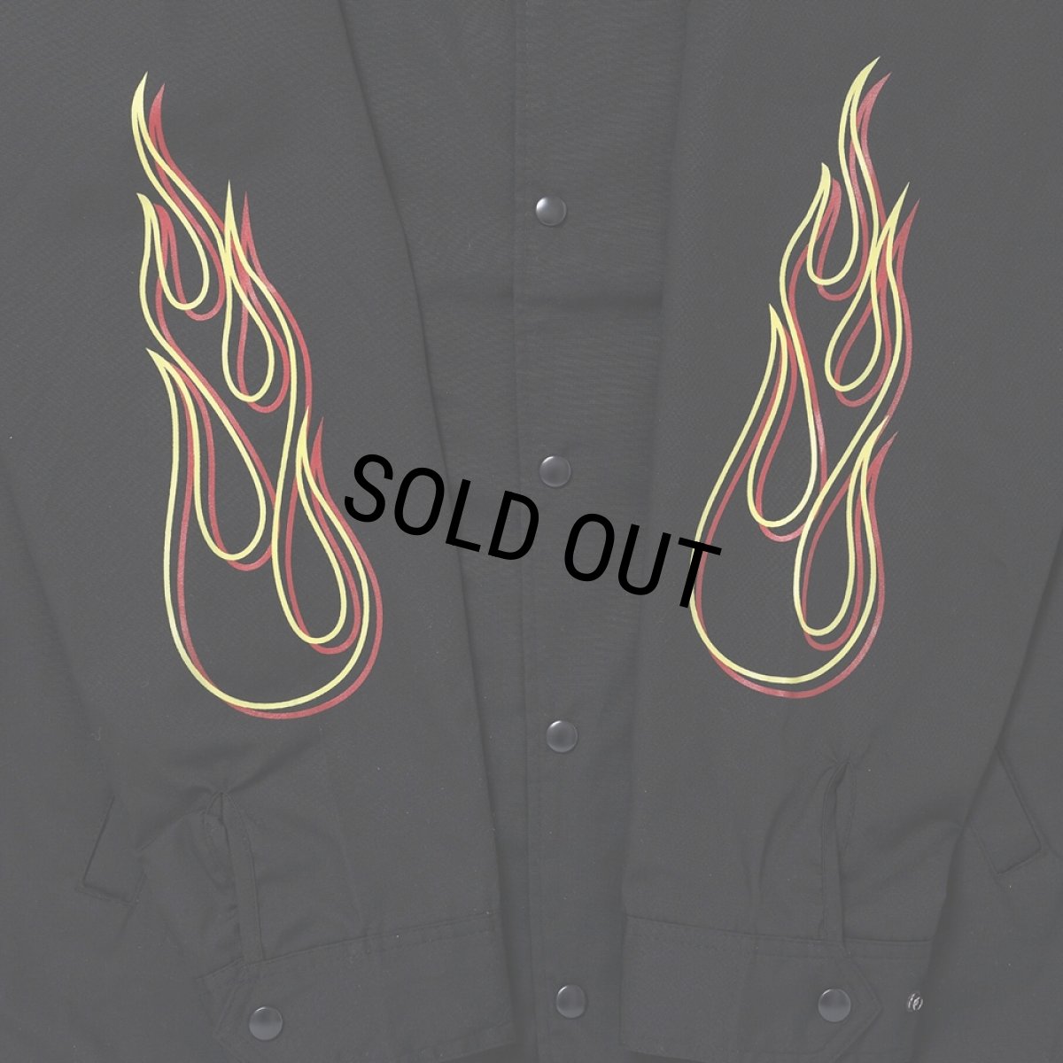 画像4: PORKCHOP/LOGO COACH JKT（BLACK）［ロゴコーチJKT-25春夏］ (4)