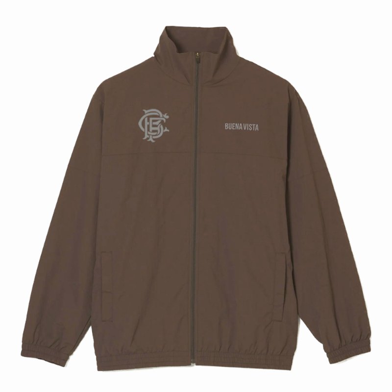 画像1: 【20%OFF】BUENA VISTA/TRAINING TOP（BROWN）［トレーニングトップ-24秋冬］