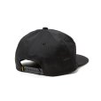 画像3: CALEE/CAL NT LOGO TWILL CAP＜NATURALLY PAINT DESIGN＞（BLACK）［ツイルキャップ-25春夏］ (3)