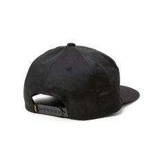 画像3: 【30％OFF】CALEE/CAL NT LOGO TWILL CAP＜NATURALLY PAINT DESIGN＞（BLACK）［ツイルキャップ-25春夏］ (3)