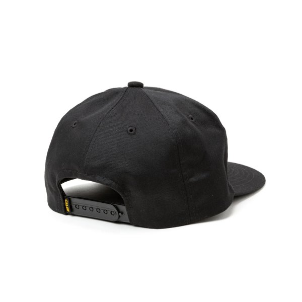 画像3: CALEE/CAL NT LOGO TWILL CAP＜NATURALLY PAINT DESIGN＞（BLACK）［ツイルキャップ-25春夏］