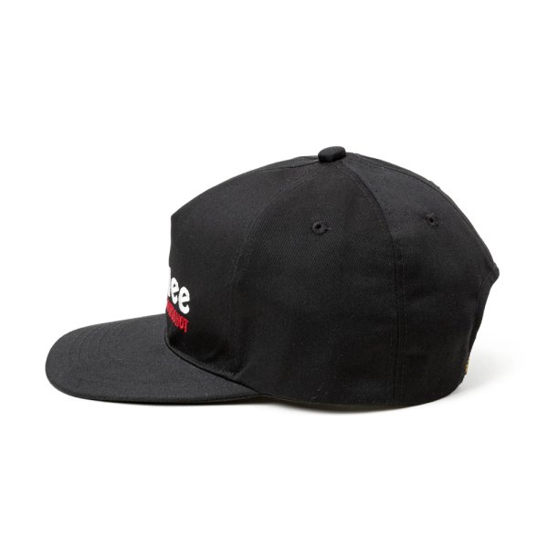画像2: CALEE/CAL NT LOGO TWILL CAP＜NATURALLY PAINT DESIGN＞（BLACK）［ツイルキャップ-25春夏］