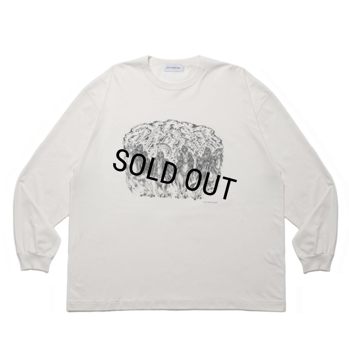 画像1: COOTIE PRODUCTIONS/Print L/S Tee（Magical Design）（Off Ivory）［プリント長袖T-25春夏］ (1)
