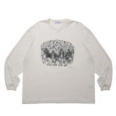 画像1: COOTIE PRODUCTIONS/Print L/S Tee（Magical Design）（Off Ivory）［プリント長袖T-25春夏］ (1)