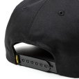 画像5: CALEE/CAL NT LOGO TWILL CAP＜NATURALLY PAINT DESIGN＞（BLACK）［ツイルキャップ-25春夏］ (5)