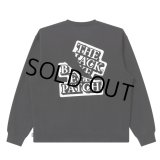 BlackEyePatch/RIPPED APART OG LABEL CREW SWEAT（BLACK）