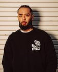 画像3: BlackEyePatch/RIPPED APART OG LABEL CREW SWEAT（BLACK） (3)