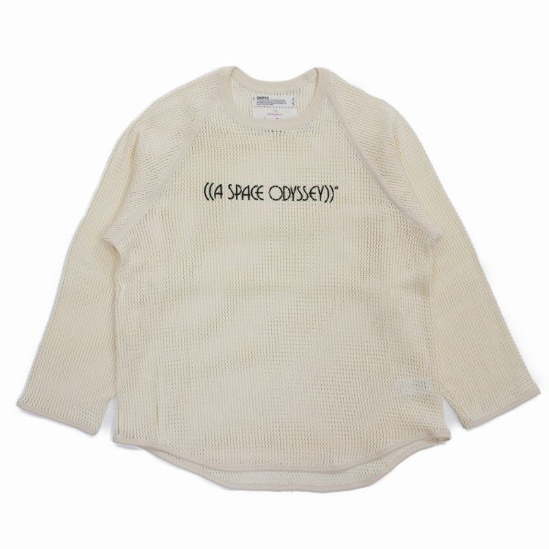 画像1: 【30％OFF】DAIRIKU/Russel Millitary Thearmal Tee（White）［ミリタリーサーマル-25春夏］