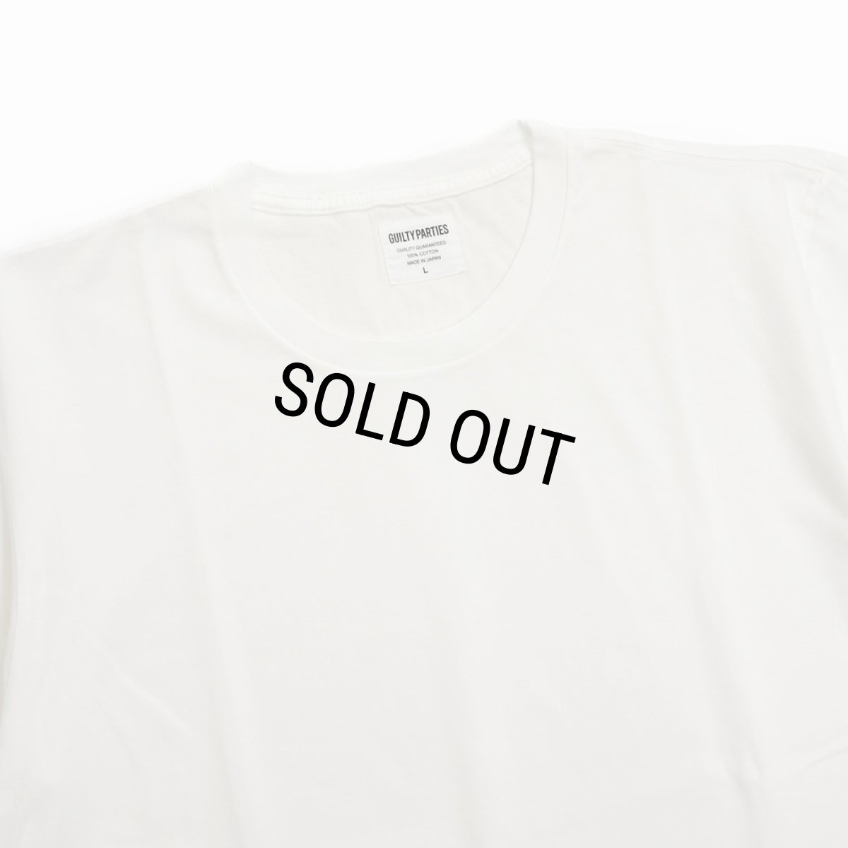 画像2: WACKO MARIA/STANDARD T-SHIRT（WHITE）［プリントT-25春夏］ (2)