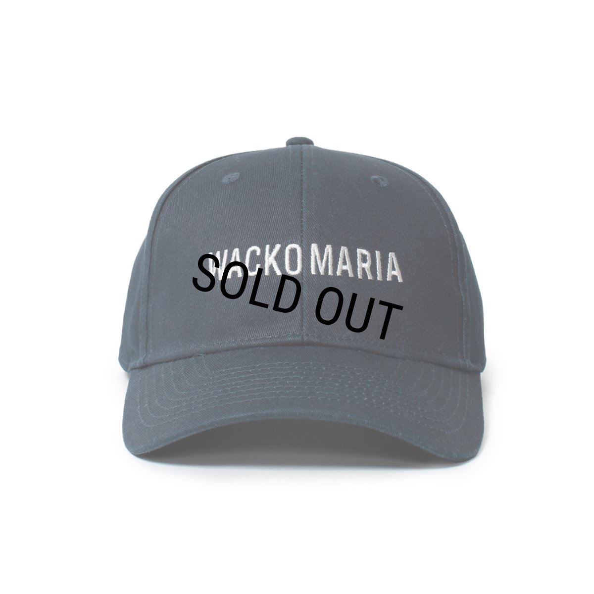 画像1: WACKO MARIA/6PANEL CAP（NAVY）［6パネルキャップ-25春夏］ (1)