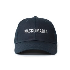 画像1: WACKO MARIA/6PANEL CAP（NAVY）［6パネルキャップ-25春夏］ (1)
