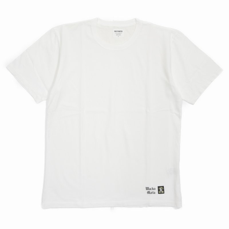 画像1: WACKO MARIA/STANDARD T-SHIRT（WHITE）［プリントT-25春夏］