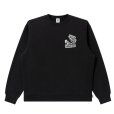 画像2: BlackEyePatch/RIPPED APART OG LABEL CREW SWEAT（BLACK） (2)