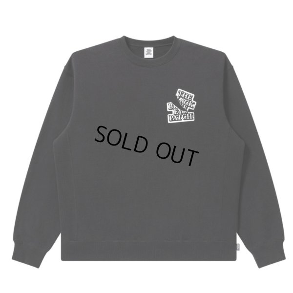 画像2: BlackEyePatch/RIPPED APART OG LABEL CREW SWEAT（BLACK）