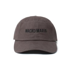 画像1: WACKO MARIA/6PANEL CAP（GRAY）［6パネルキャップ-25春夏］ (1)