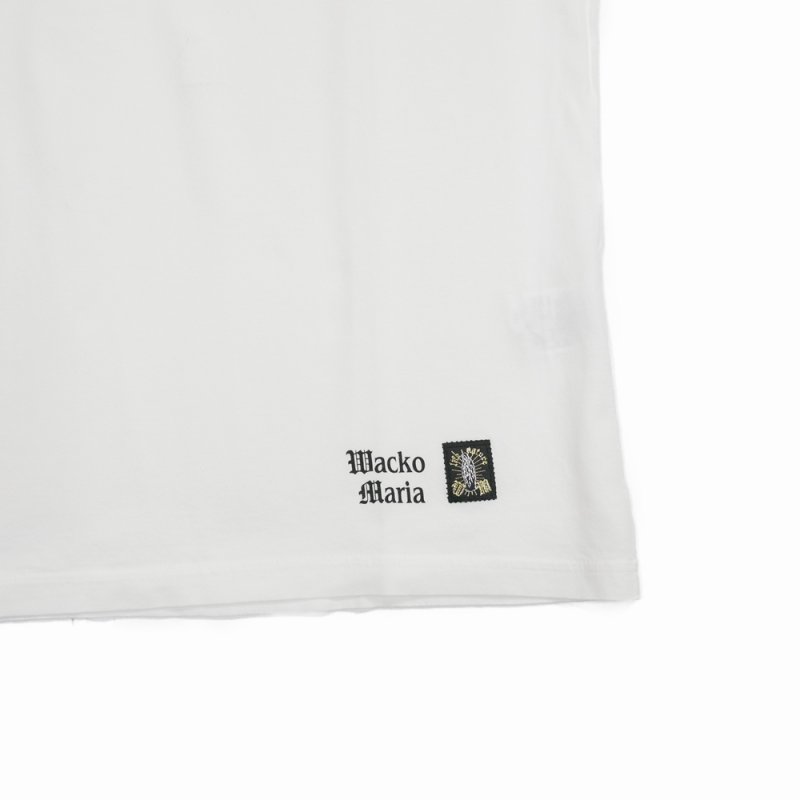画像3: WACKO MARIA/STANDARD T-SHIRT（WHITE）［プリントT-25春夏］