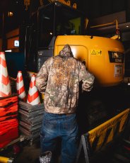 画像4: BlackEyePatch/STENCIL LOGO REALTREE THERMAL ZIP HOODIE（MULTI） (4)