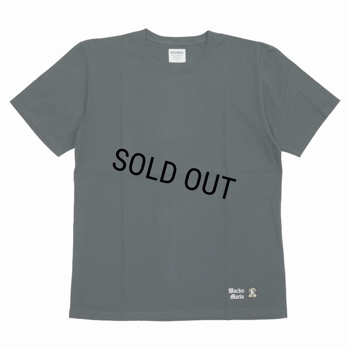画像1: WACKO MARIA/STANDARD T-SHIRT（BLACK）［プリントT-25春夏］ (1)