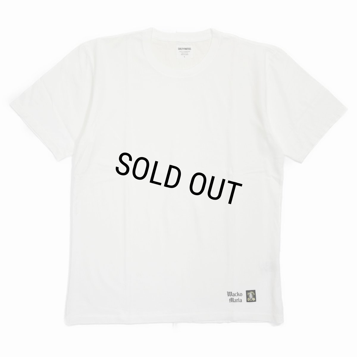 画像1: WACKO MARIA/STANDARD T-SHIRT（WHITE）［プリントT-25春夏］ (1)