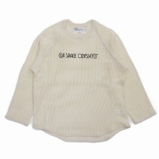 画像1: 【30％OFF】DAIRIKU/Russel Millitary Thearmal Tee（White）［ミリタリーサーマル-25春夏］ (1)