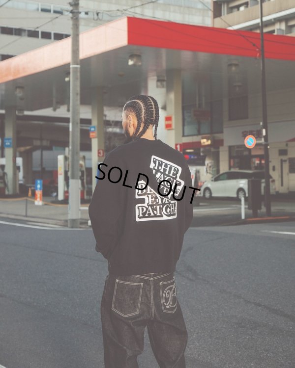 画像4: BlackEyePatch/RIPPED APART OG LABEL CREW SWEAT（BLACK）