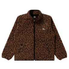 画像1: BlackEyePatch/OG LABEL LEOPARD BOA FLEECE JACKET（LEOPARD） (1)