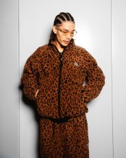 画像3: BlackEyePatch/OG LABEL LEOPARD BOA FLEECE JACKET（LEOPARD） (3)