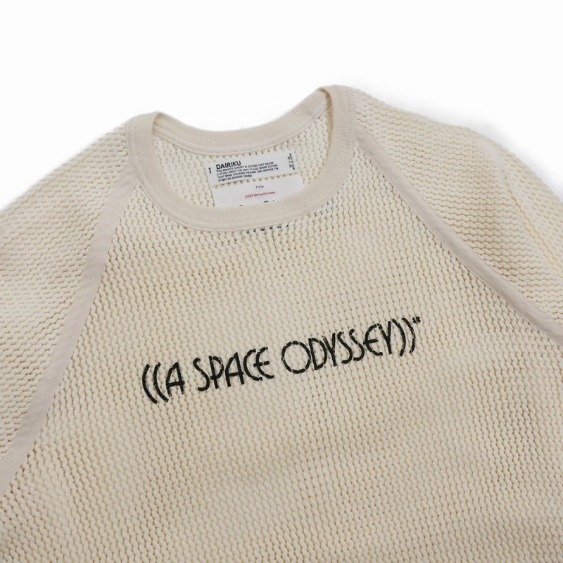 画像3: 【30％OFF】DAIRIKU/Russel Millitary Thearmal Tee（White）［ミリタリーサーマル-25春夏］