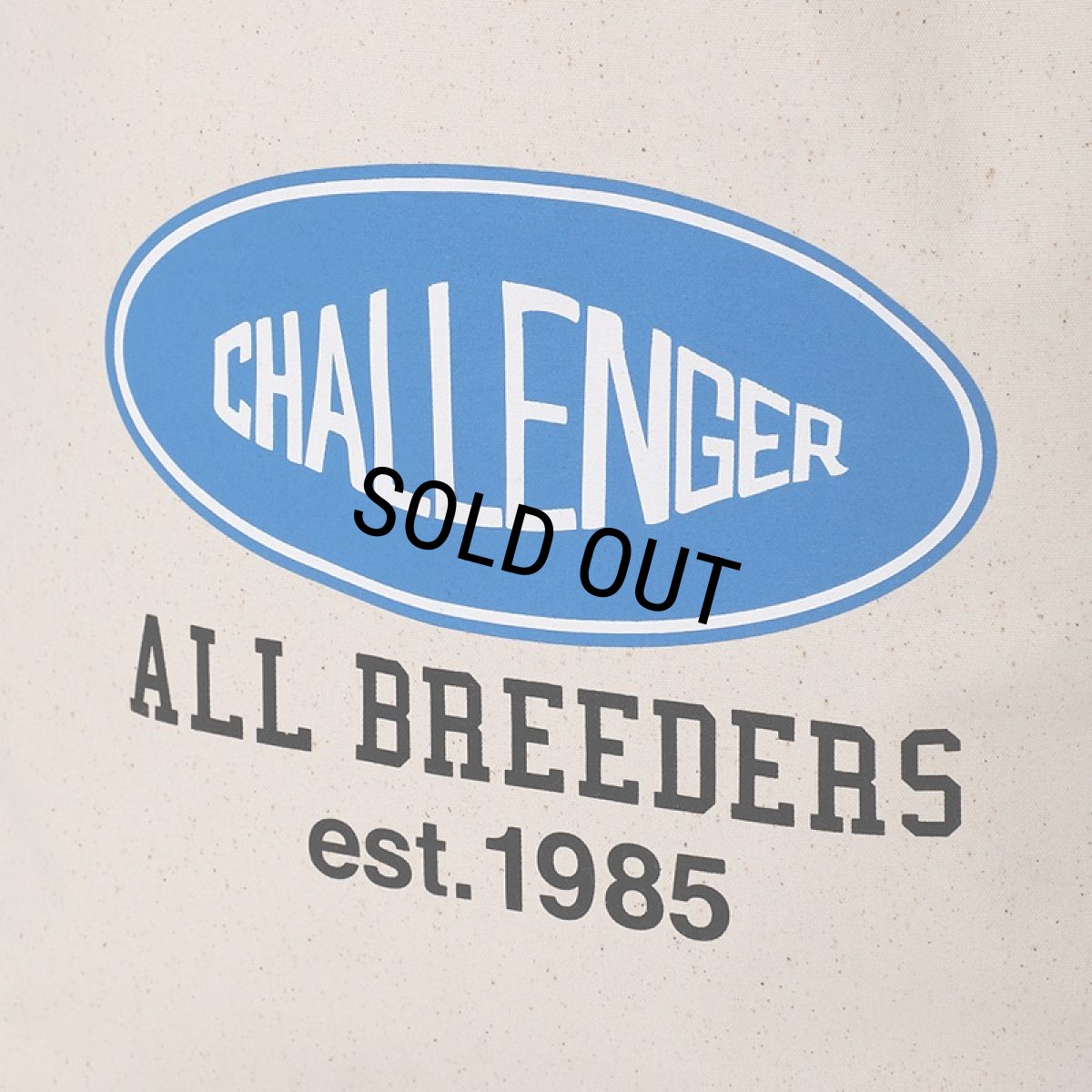 画像5: CHALLENGER/TOTE BAG（NATURAL）［トートバッグ-25春夏］ (5)