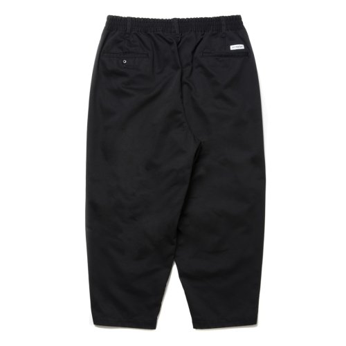 他の写真2: COOTIE PRODUCTIONS/T/C 2 Tuck Easy Ankle Pants（Black）［T/C 2タックイージーアンクルパンツ-25春夏］