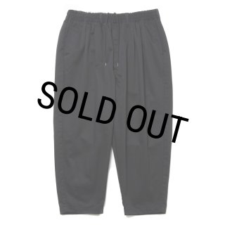 クーティー 新品タグ付き 2024 イージー アンクル パンツ COOTIE PRODUCTIONS - T/C 2 Tuck Easy Ankle Pants / Black