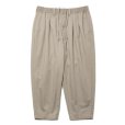画像1: COOTIE PRODUCTIONS/T/C 2 Tuck Easy Ankle Pants（Beige）［T/C 2タックイージーアンクルパンツ-25春夏］ (1)